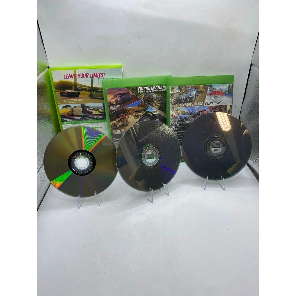 Forza Horizon 2, 3, and 4 for Xbox 360 and Xbox One